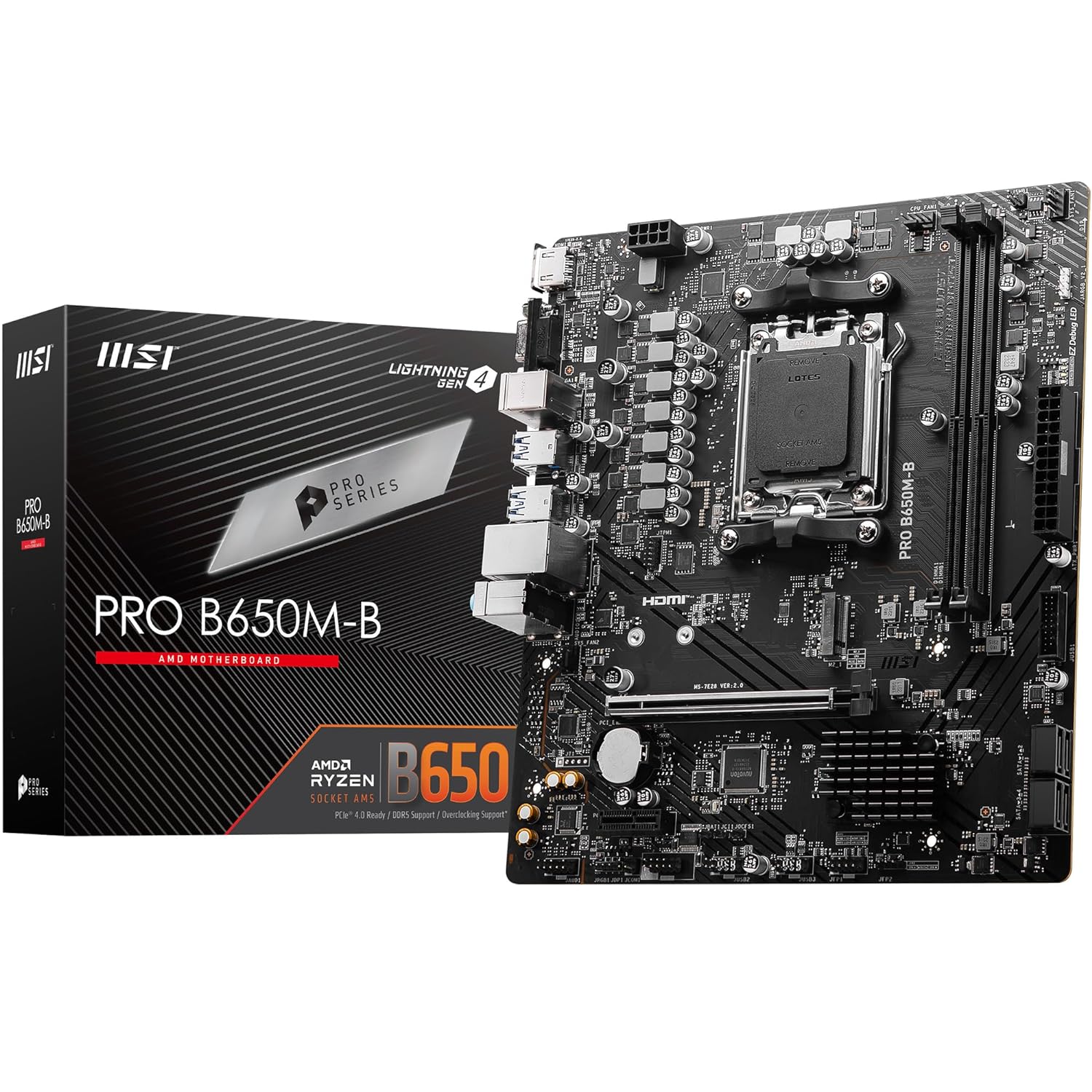 MSI Motherboard Pro B650m-B DDR5 MSI Motherboard Pro B650m-B DDR5